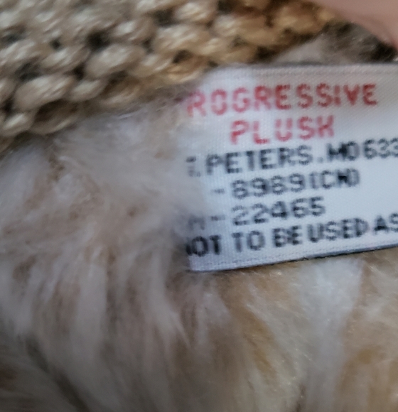 Progressive plush bear - Picture 7 of 8